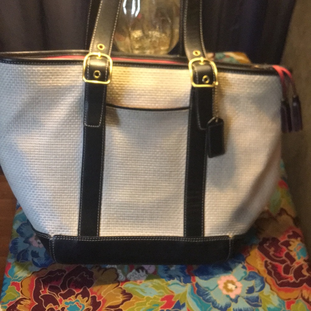 Coach Straw bag